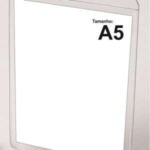 Envelope Porta Ficha Transparente 160 x 224 +25 mm        KIT 20 und